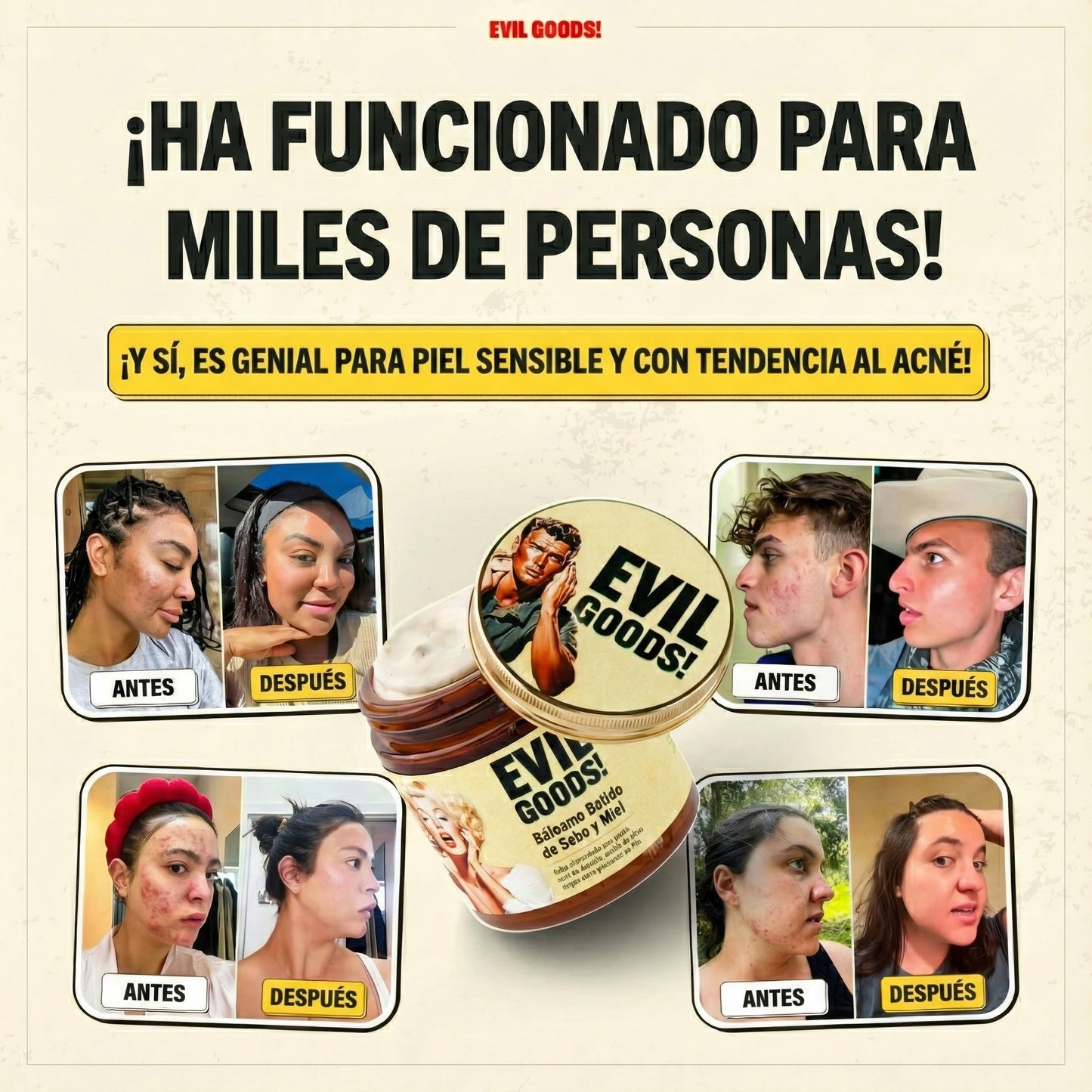 Bálsamo Batido de Sebo y Miel de Manuka