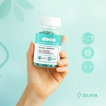 Cápsulas Naturales Deos – Apoyo para la Frescura Corporal