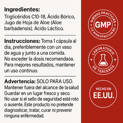 Cápsulas Probióticas URO – Bienestar Femenino