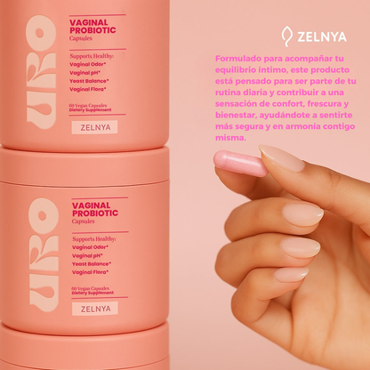 Cápsulas Probióticas URO – Bienestar Femenino