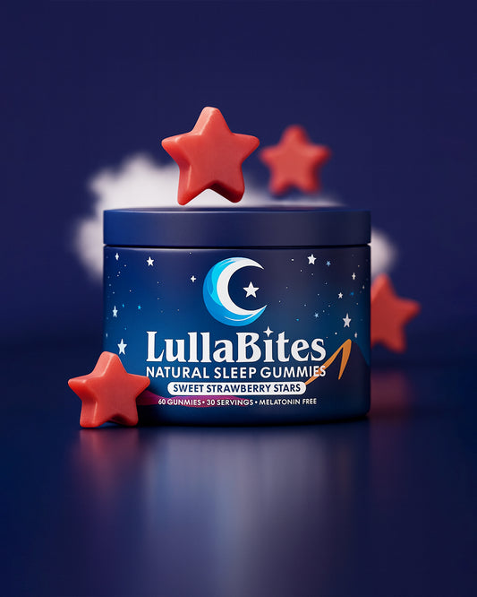 LullaBites: Gominolas de Sueño Profundo – Estrellas de Fresa